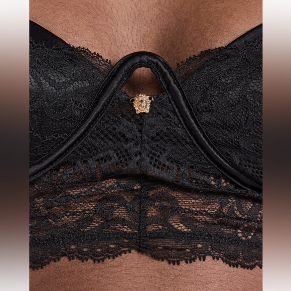 NWT Versace Lace Long Lien Bra - Picture 4 of 11